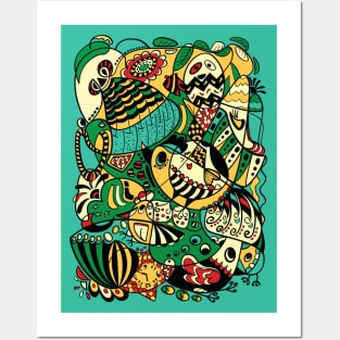 Chic -  12 Zodiac Animals Posters and Art